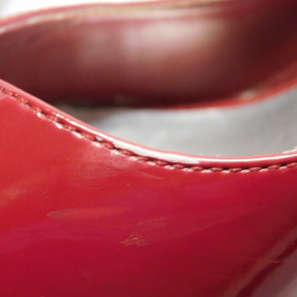 Ann Klein AK Red High Heel Shoes - Picture 9 of 10